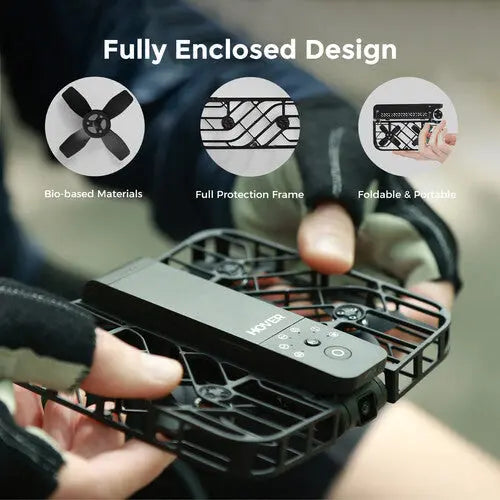 HOVERAir X1 Self-Flying Camera Drone (Combo, Black) - Dronez Technologies