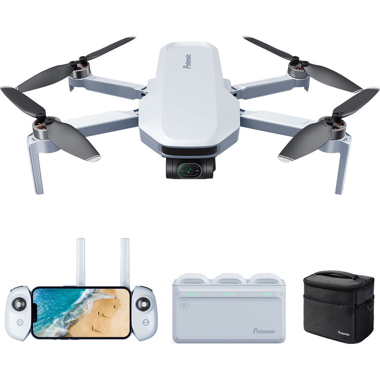Potensic ATOM Drone with 4K Camera - FLY MORE COMBO - Dronez Technologies