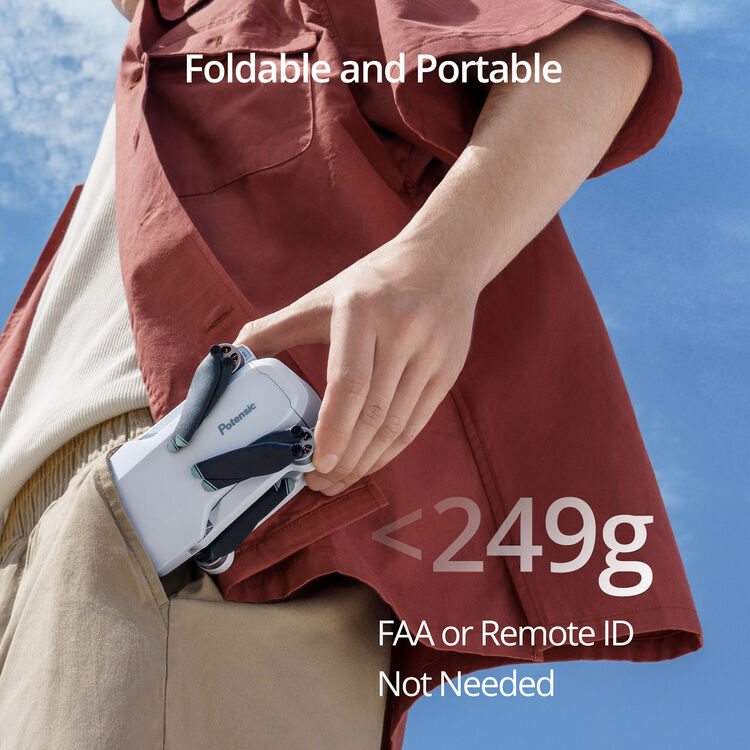 Potensic ATOM Drone with 4K Camera - STANDARD KIT - Dronez Technologies