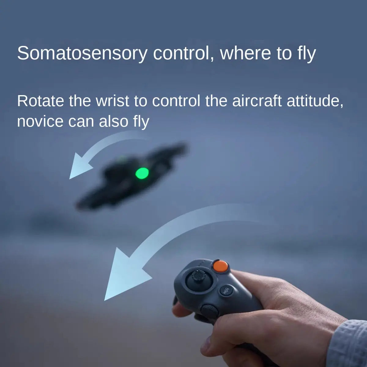 DJI Avata 2 First Perspective Aerial Photography Drone Flight Glasses Sensory Control Immersive Flight - Dronez Technologies