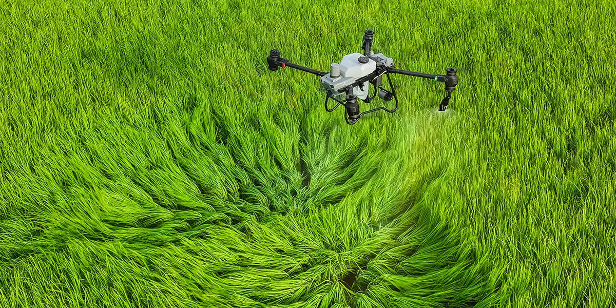 DJI AGRAS T50 Agricultural and Farming Drone (Drone Only) - Dronez Technologies