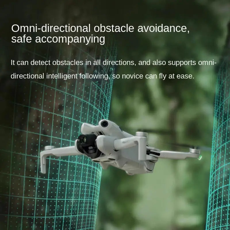 DJI Mini 4 Pro, an all-in-one mini aerial camera from DJI, is an entry-level drone that intelligently follows panoramic shooting - Dronez Technologies