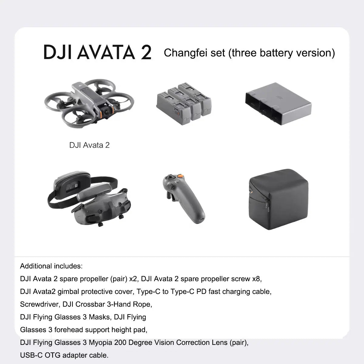 DJI Avata 2 First Perspective Aerial Photography Drone Flight Glasses Sensory Control Immersive Flight - Dronez Technologies