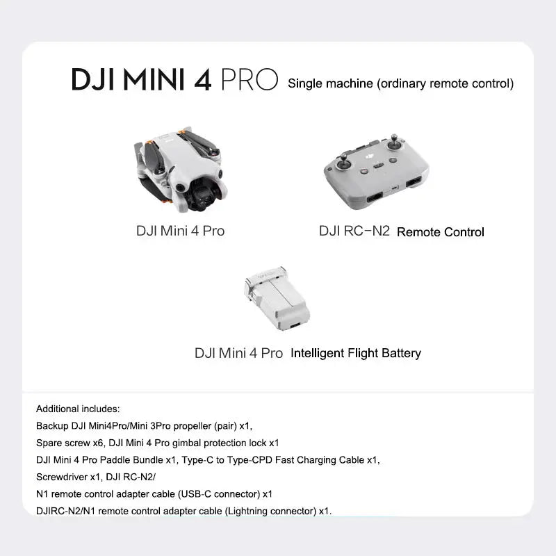 DJI Mini 4 Pro, an all-in-one mini aerial camera from DJI, is an entry-level drone that intelligently follows panoramic shooting - Dronez Technologies