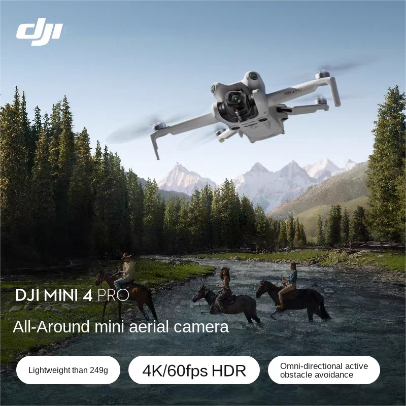 DJI Mini 4 Pro, an all-in-one mini aerial camera from DJI, is an entry-level drone that intelligently follows panoramic shooting - Dronez Technologies