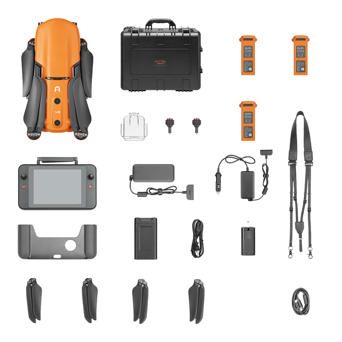 Autel Robotics EVO II Dual 640T Rugged Bundle V3 - Dronez Technologies